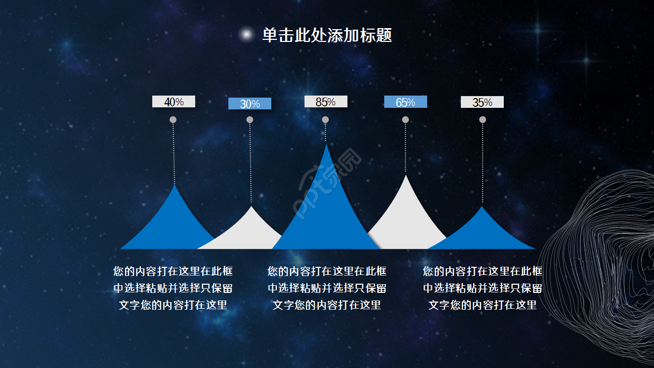 未来科技感商务通用工作总结年度汇报PPT模板