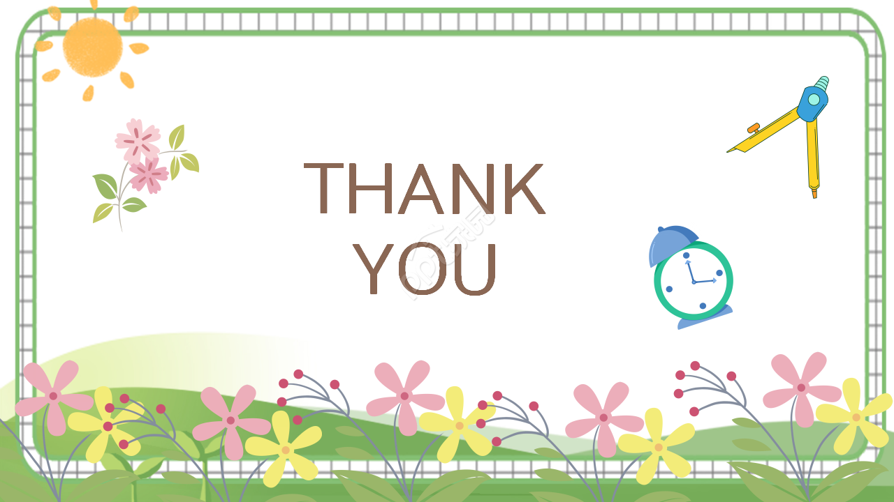 小学生成长卡通设计教育培训教学课件ppt模板