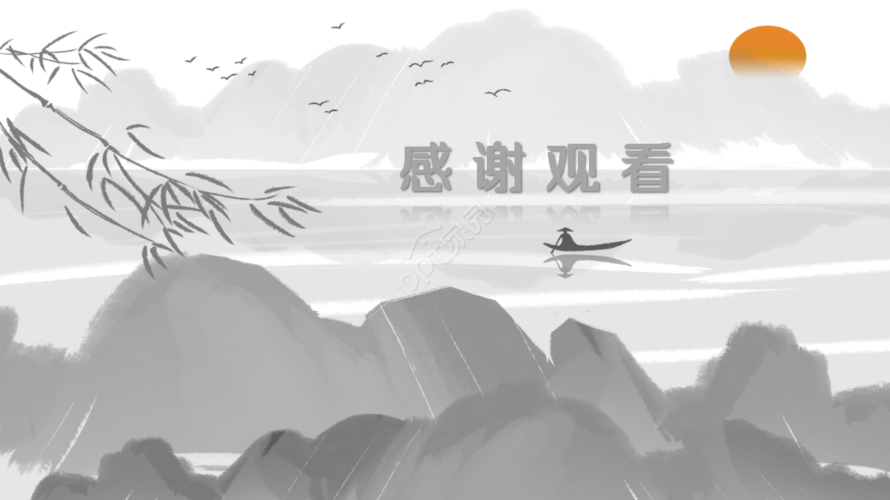 语文古诗词赏析ppt模板