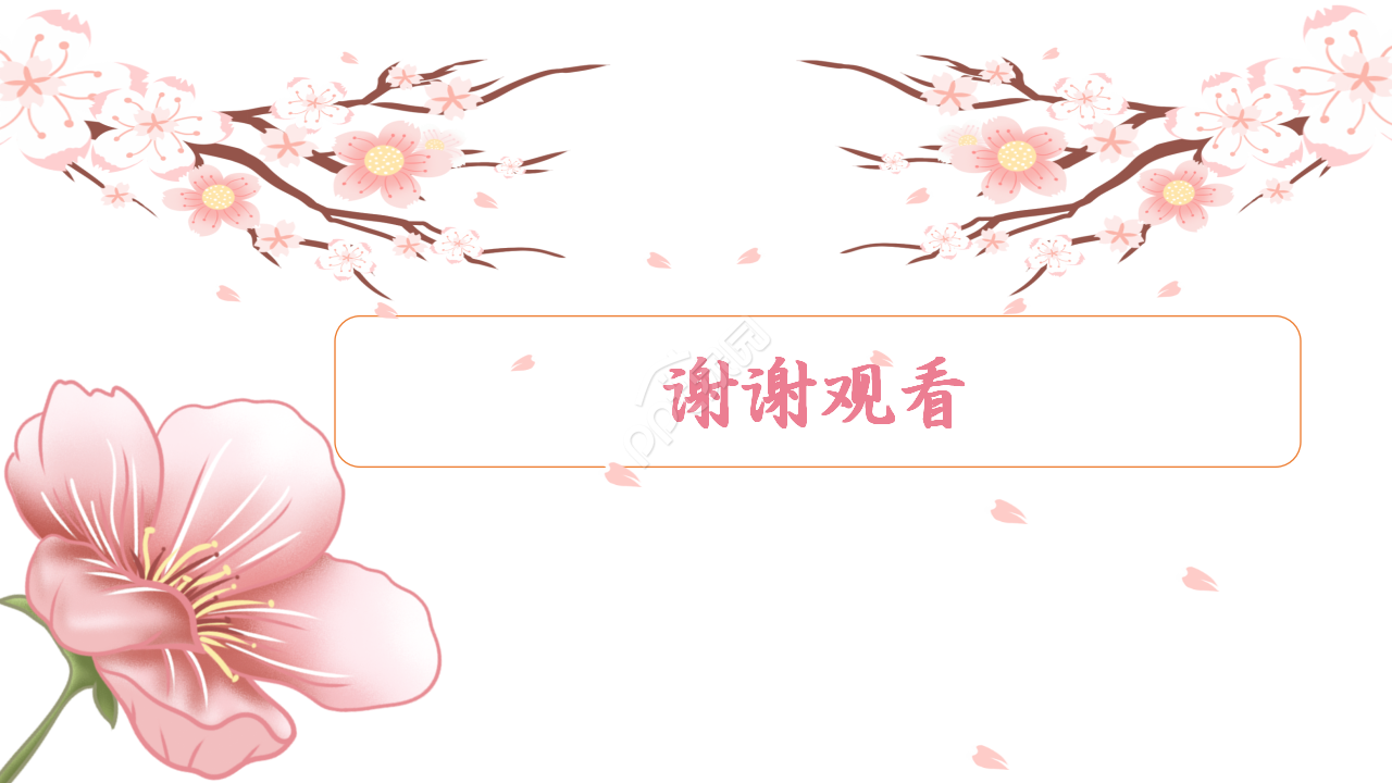 日本樱花旅行相册项目策划市场推广ppt模板