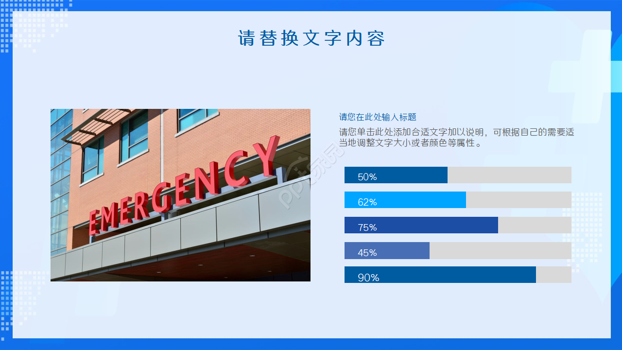 医院经营分析报告工作汇报项目合作ppt模板