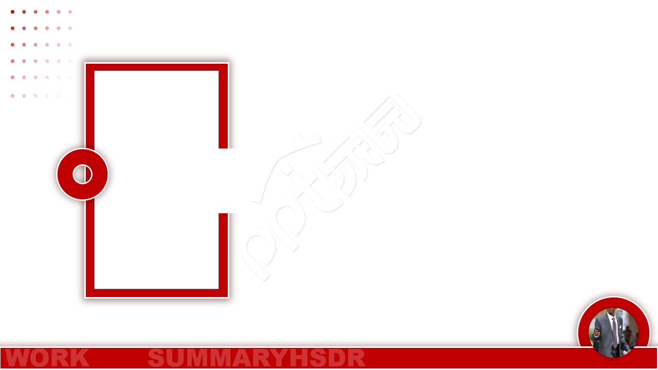 红色大气稳重PPT背景图片