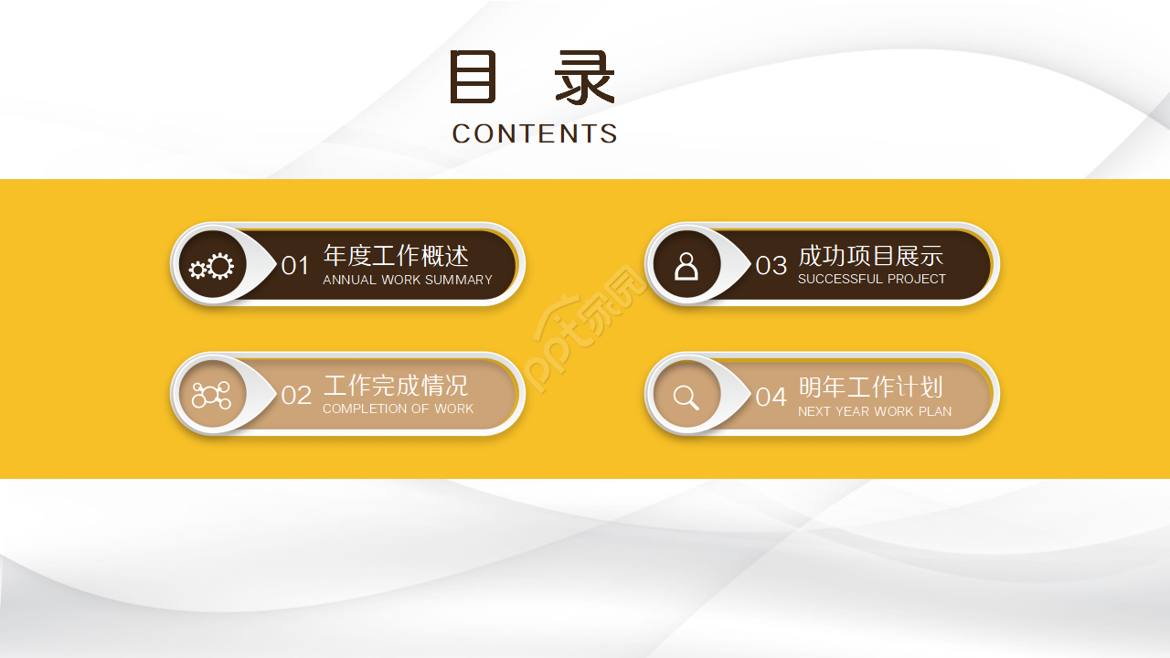 影视娱乐公司工作汇报ppt模板