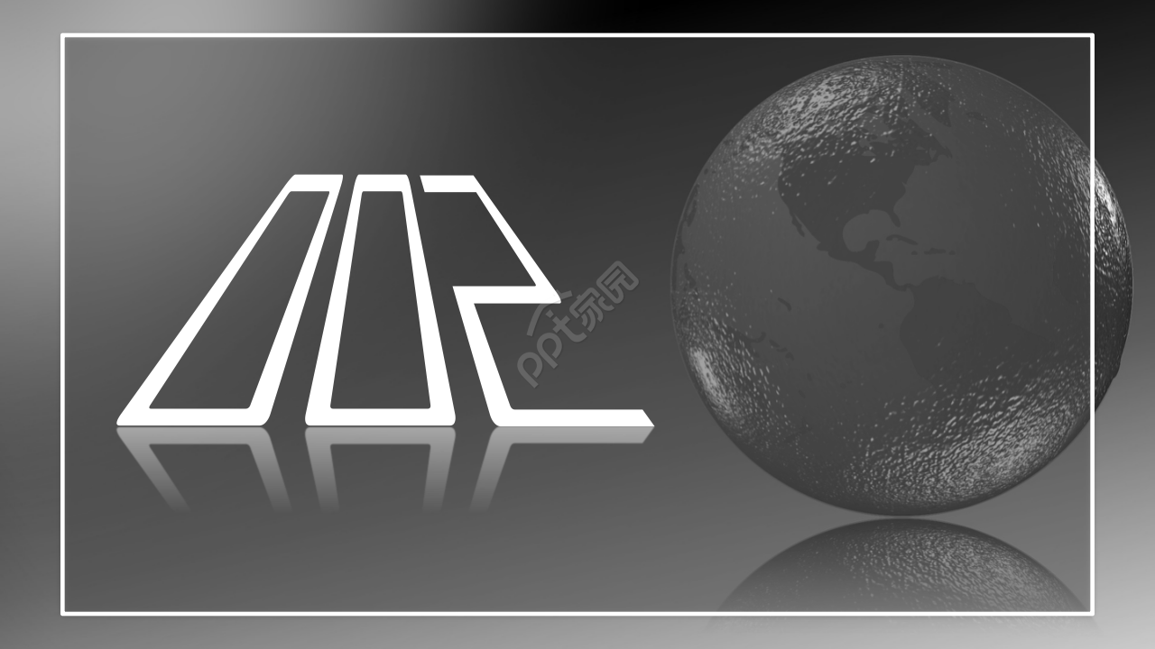 科技感高端商务年终总结产品介绍ppt模板