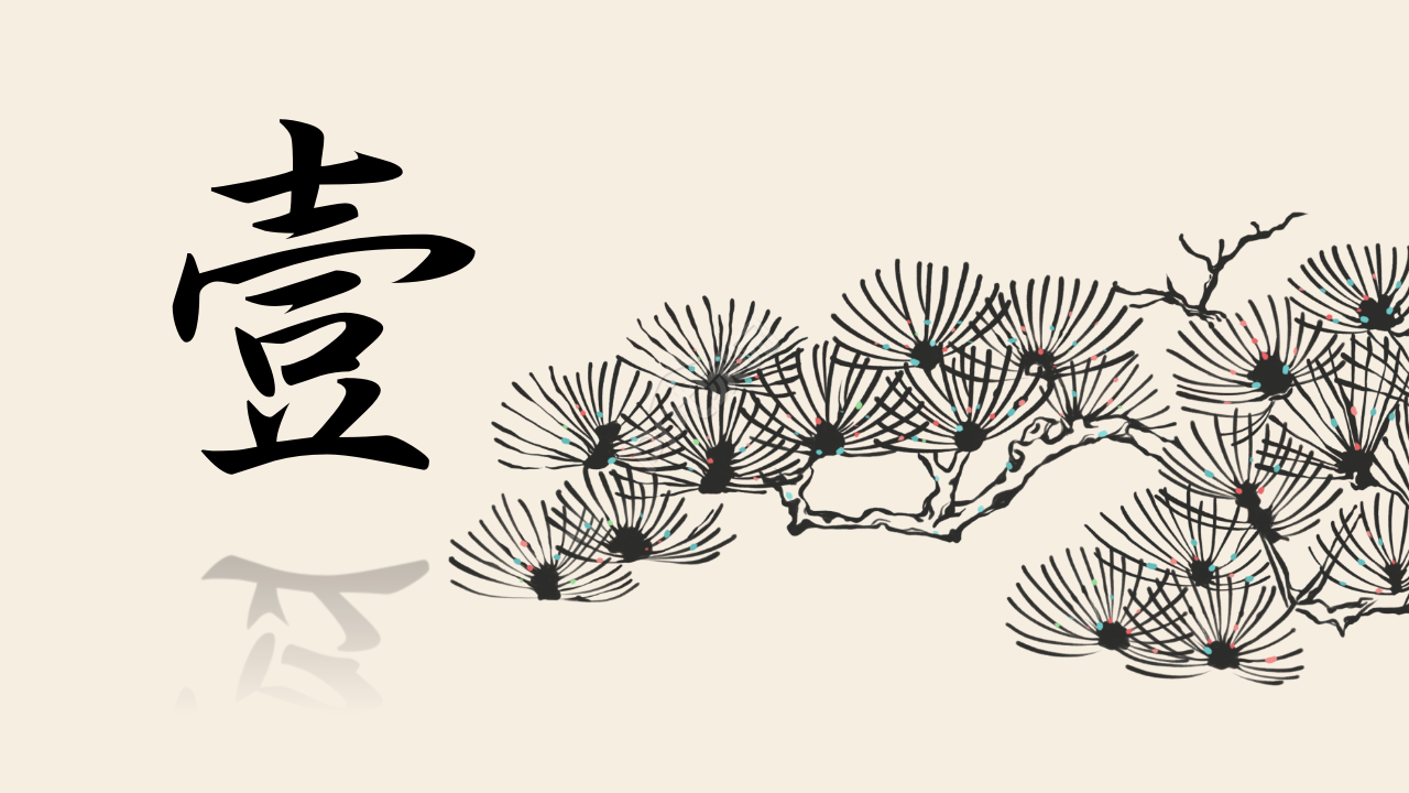 古风宫廷主题商务合作部门汇报模板