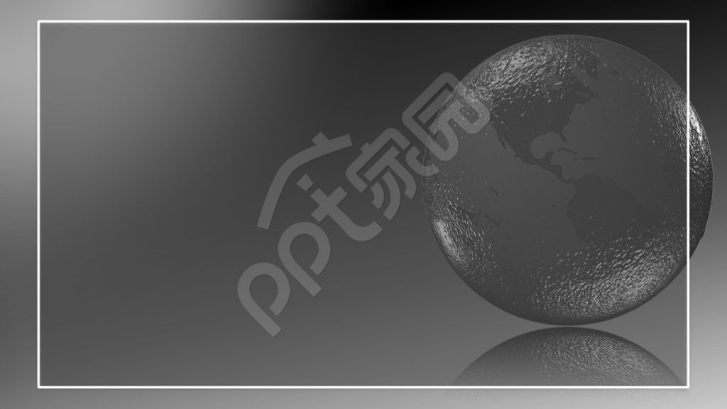 灰色极简工作总结PPT背景图片