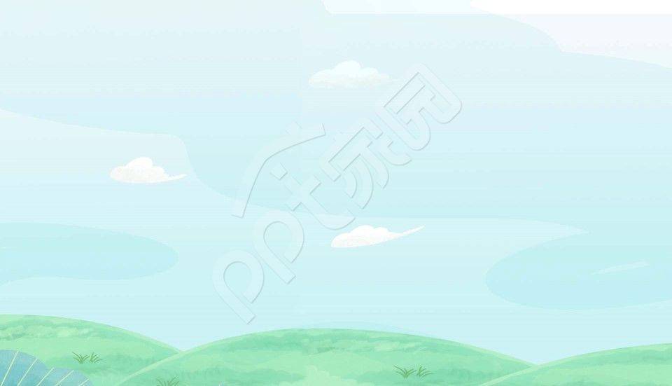 简约天蓝色教育培训PPT背景图片