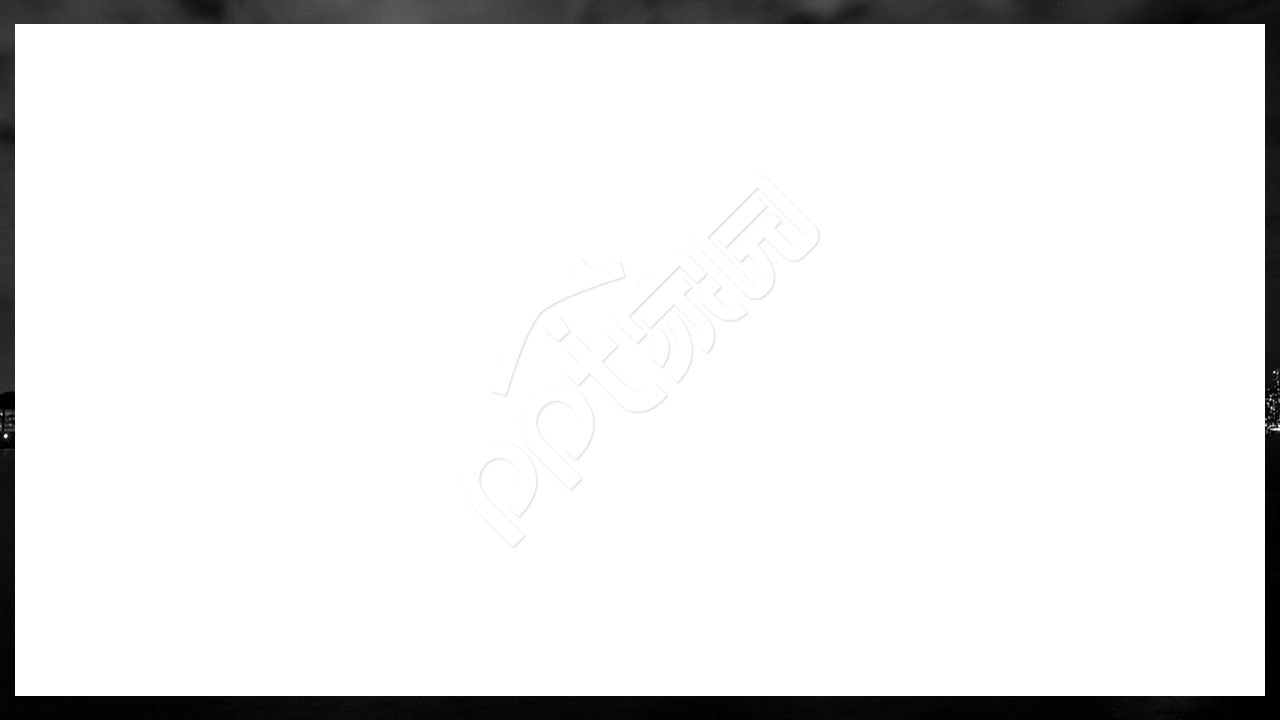 简约黑色边框商务合作PPT背景图片