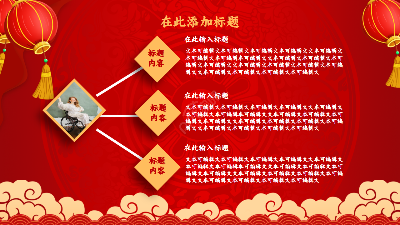 红色精美年会策划年度汇总企业规范ppt模板