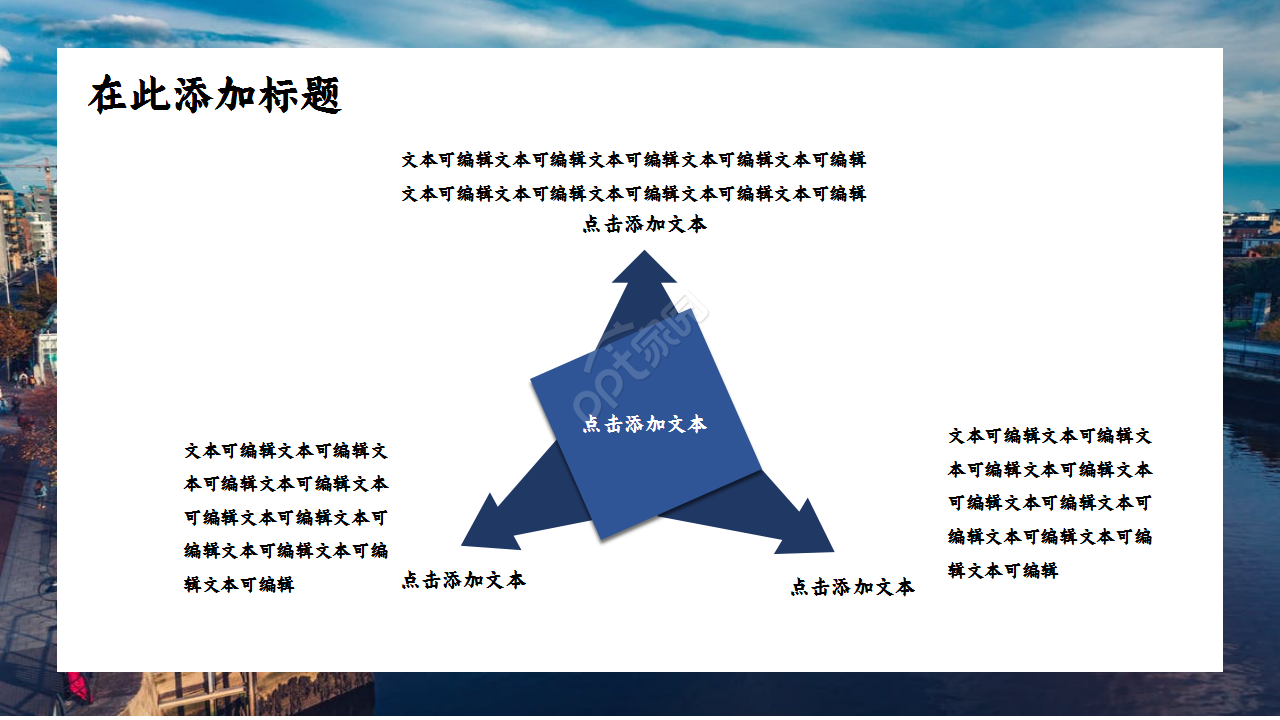 国际商务外贸管理商务工作汇报ppt模板
