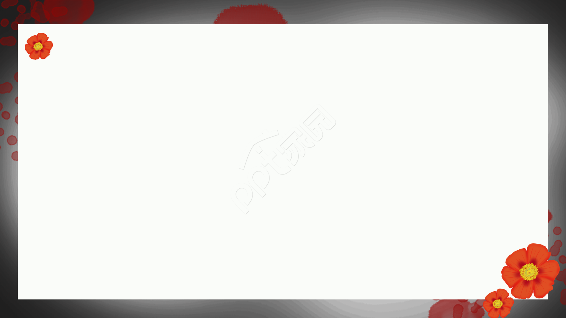 红色庄重禁毒工作汇报PPT背景图片