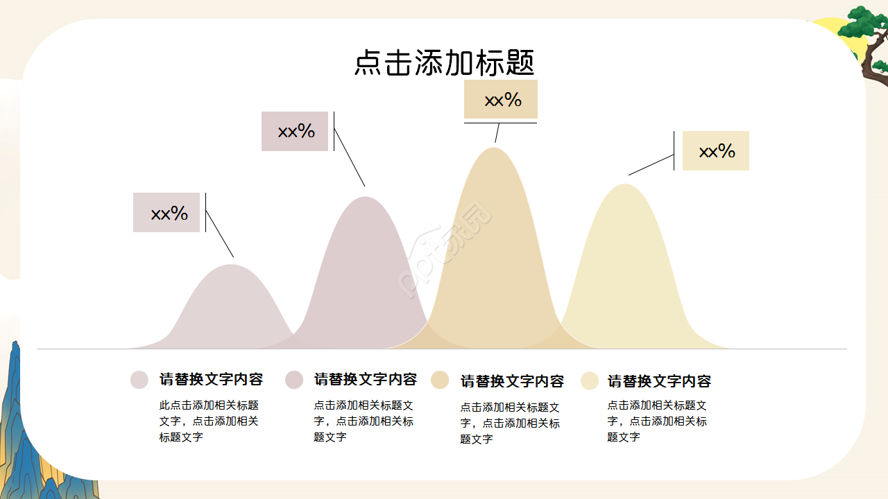 古典中国风中国梦主题知识教育部门汇报PPT模板