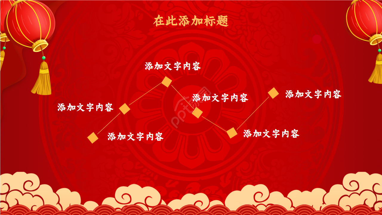 红色精美年会策划年度汇总企业规范ppt模板