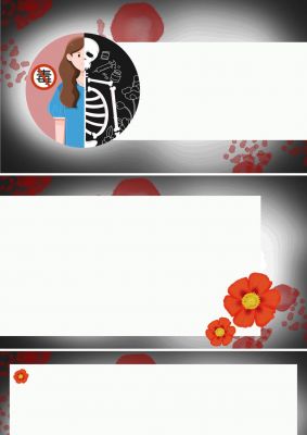 红色庄重禁毒工作汇报PPT背景图片