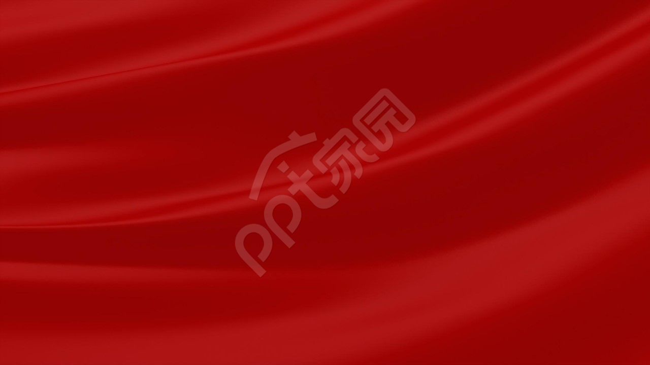 红色大气稳重商务风倒计时PPT背景图片