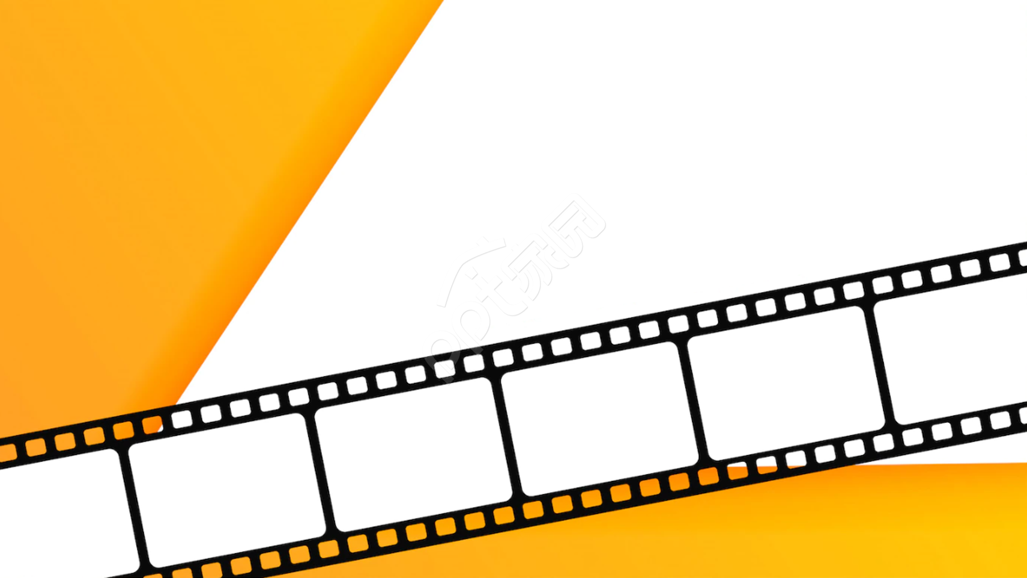 传媒业商务合作PPT背景图片