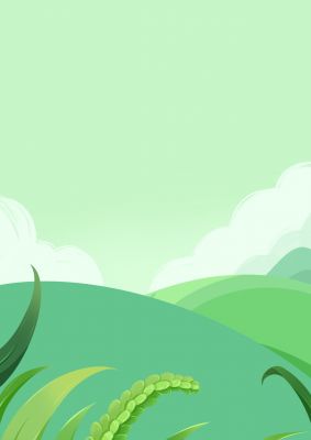 浅绿色小清新安全教育PPT背景图片