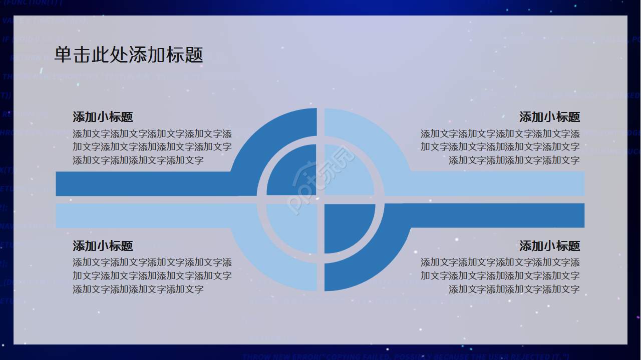 科技创新申报管理简洁大气企业宣传年度总结ppt模板