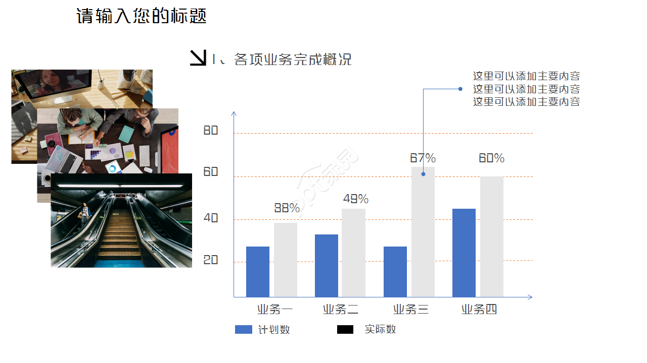轨道交通商务汇报工作总结述职报告ppt模板