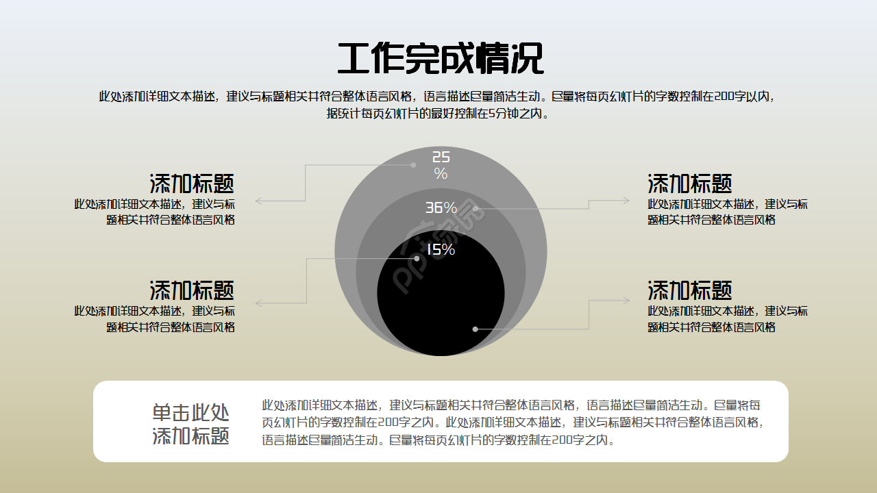 设计工作汇报品牌策划季度总结ppt模板