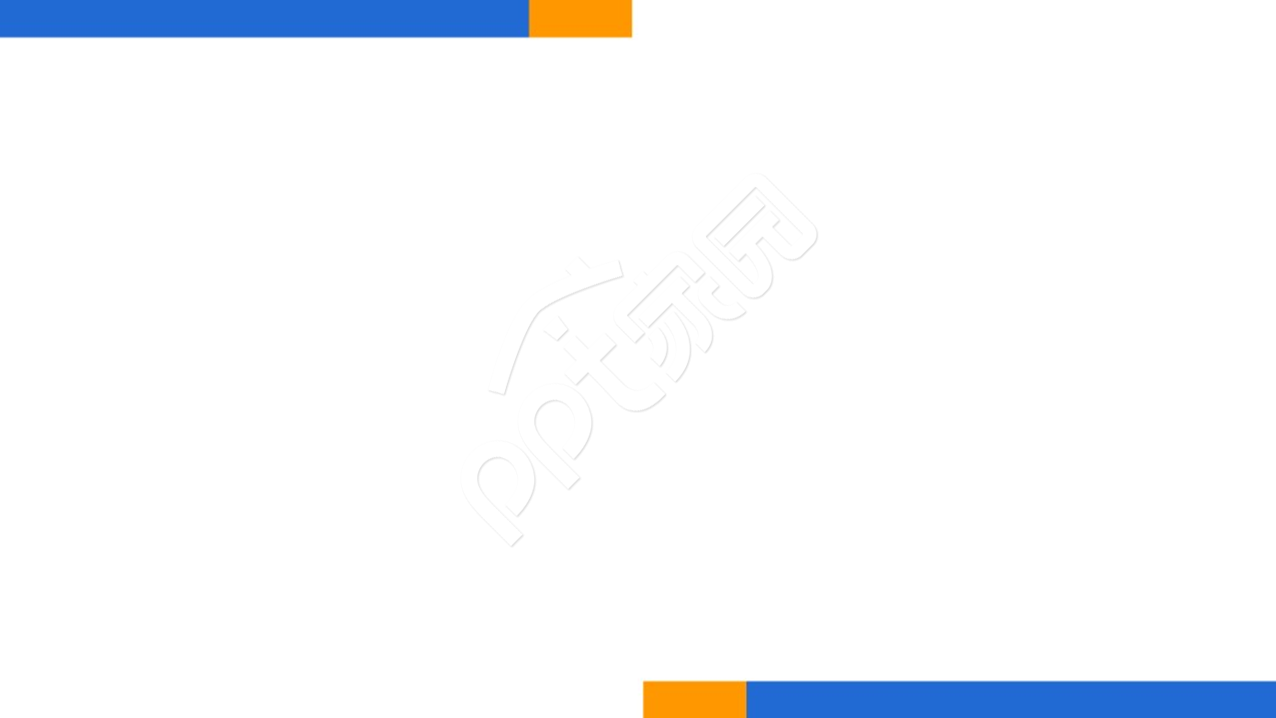 极简边框商务合作PPT背景图片