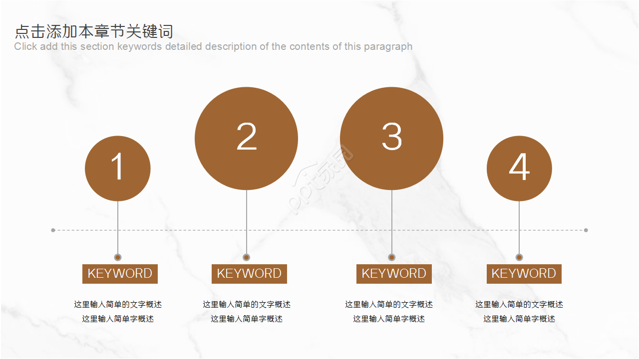 羊皮纸古风类型商务合作市场推广ppt模板