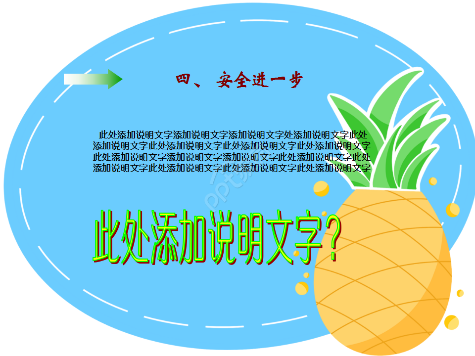 暑假安全教育主题班会演讲课件工作汇报ppt模板