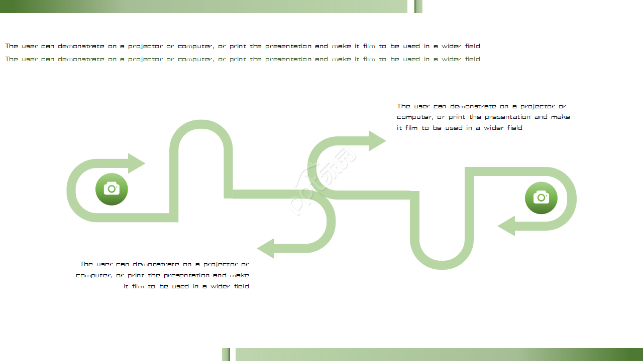 绿色商务简约大气商务合作企业规范PPT模板