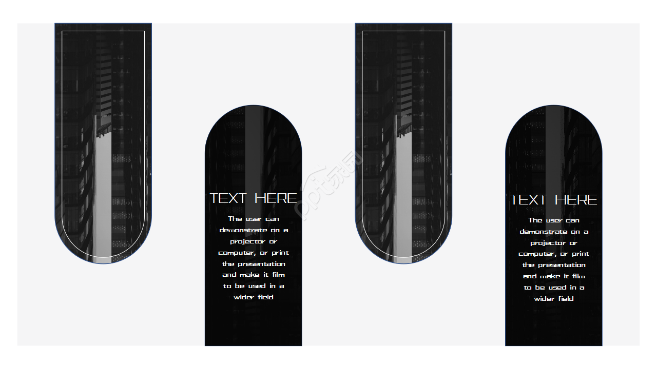 素雅灰色简约排版部门汇报活动策划PPT模板
