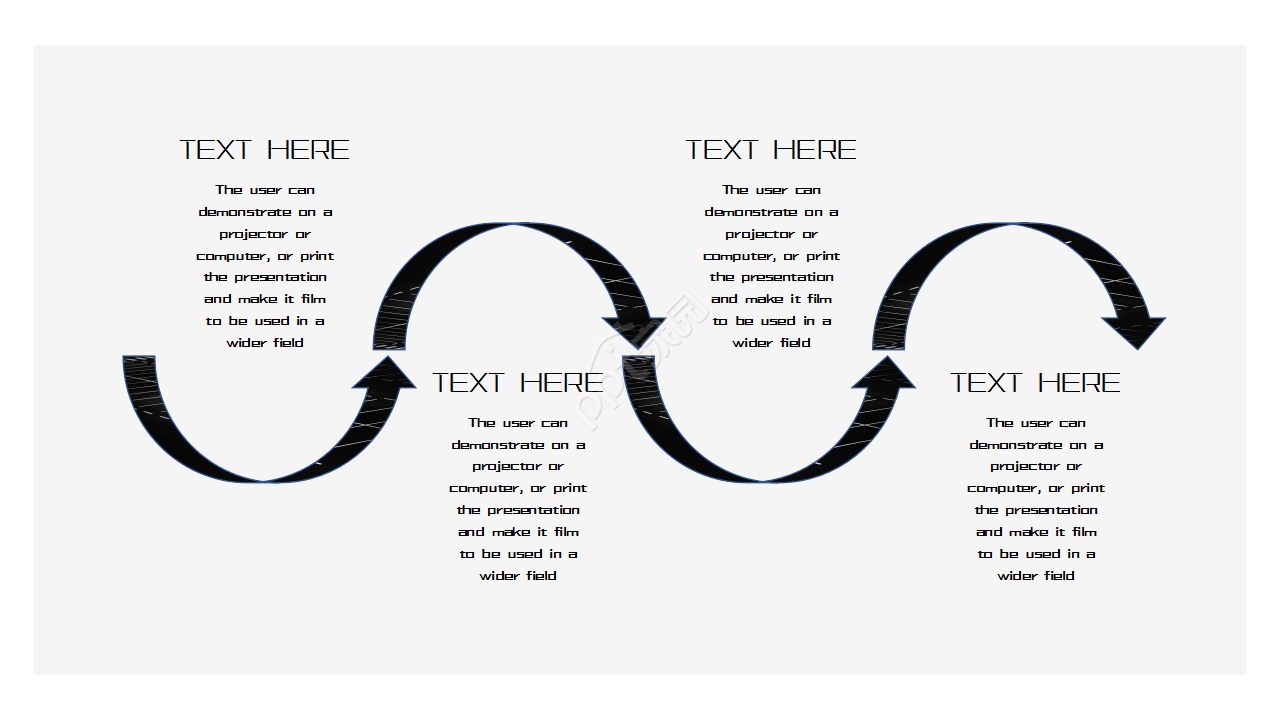 素雅灰色简约排版部门汇报活动策划PPT模板