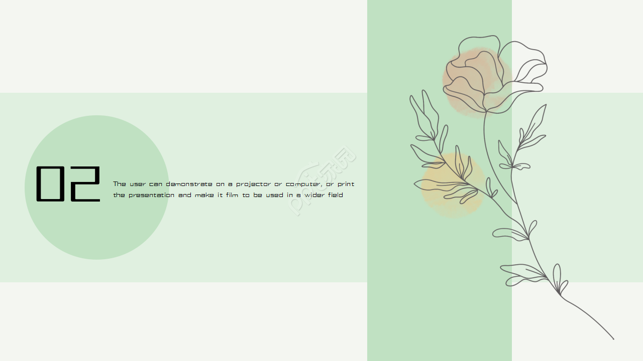 唯美淡雅复古小清新商务汇报企业规范PPT模板