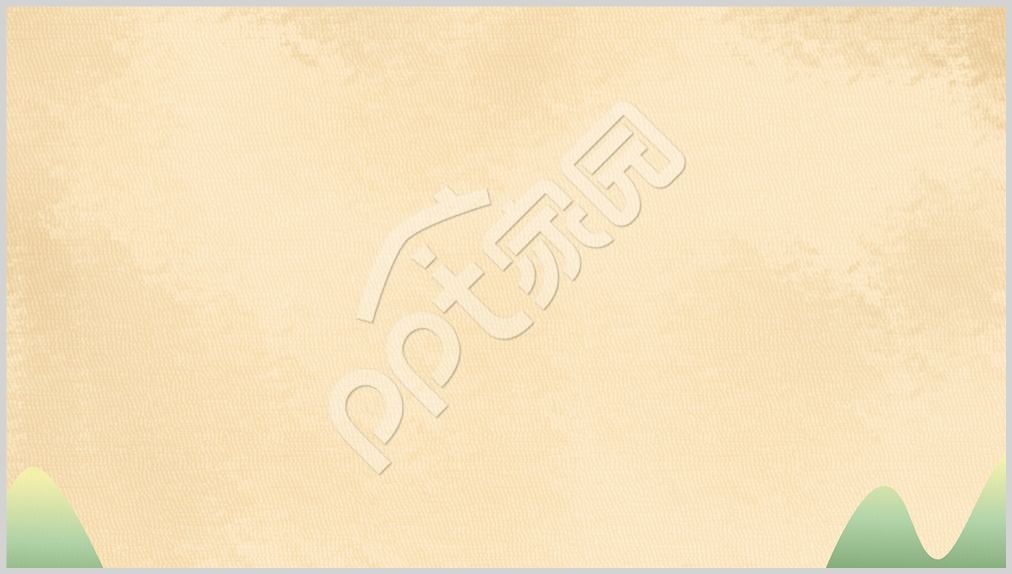 暖黄色简约工作汇报PPT背景图片