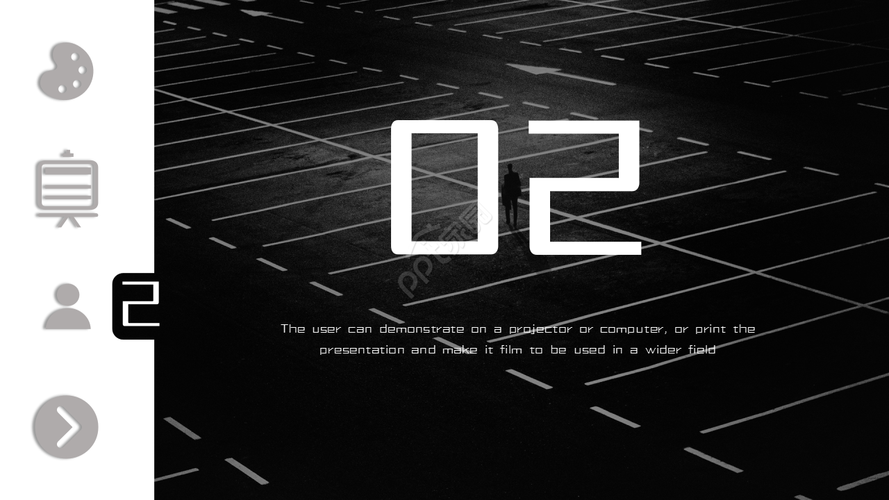 素雅灰色简约排版部门汇报活动策划PPT模板