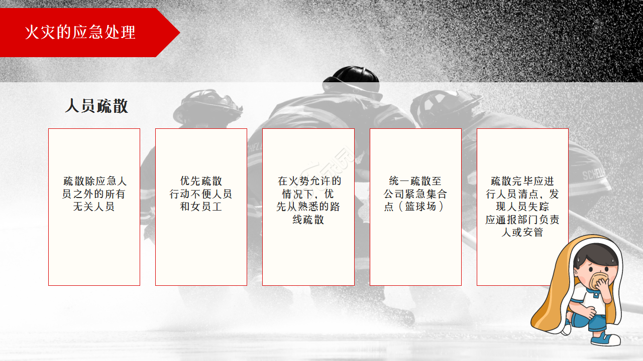 消防安全知识培训企业宣传教学课件ppt模板