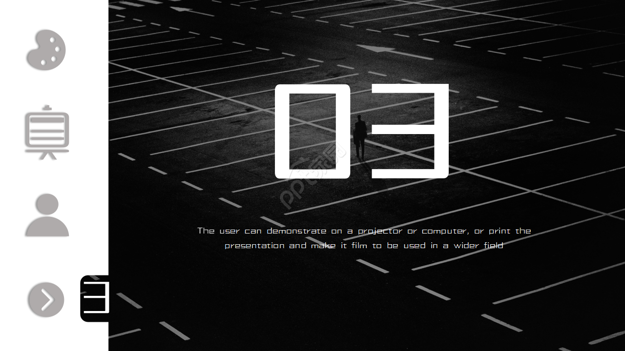 素雅灰色简约排版部门汇报活动策划PPT模板