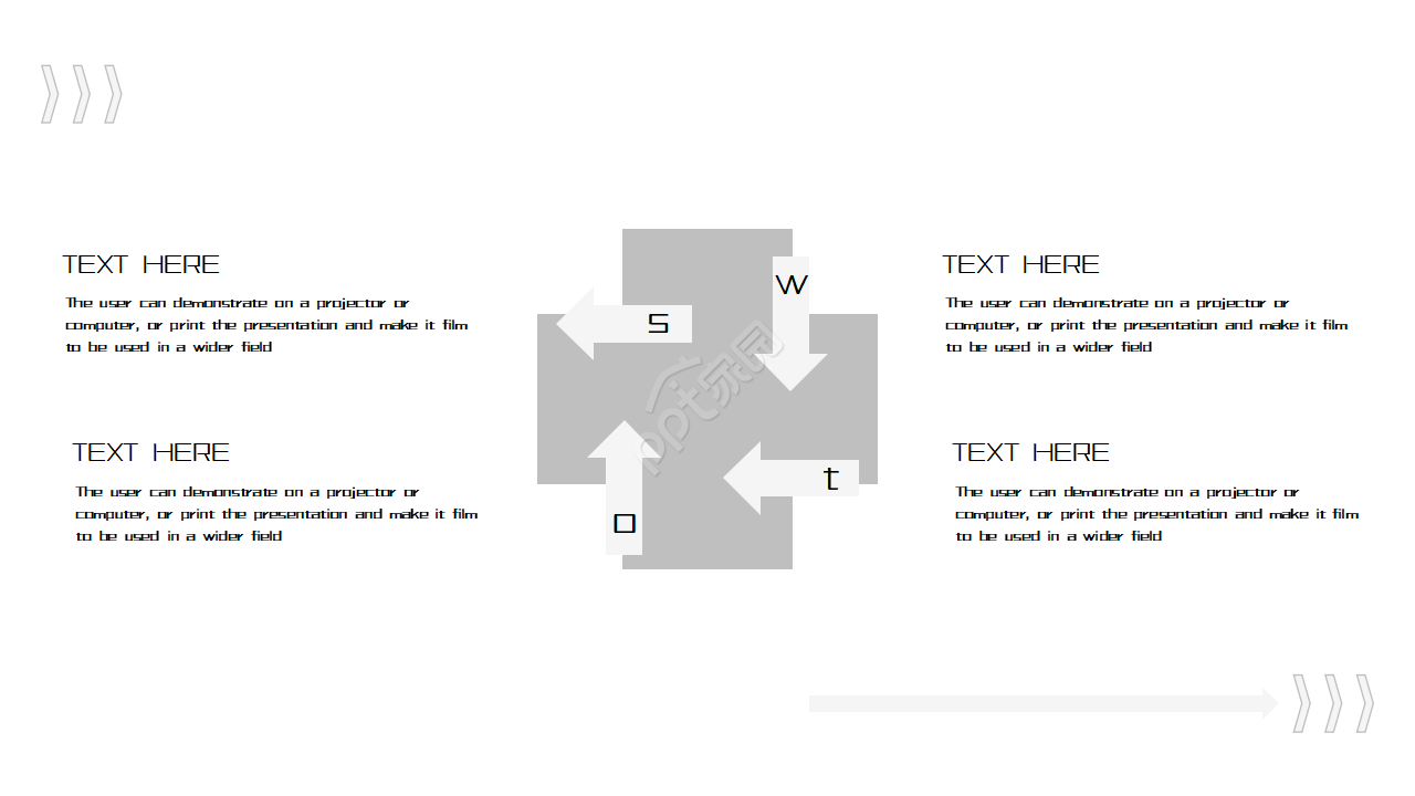 公司年度工作总结通用ppt模板