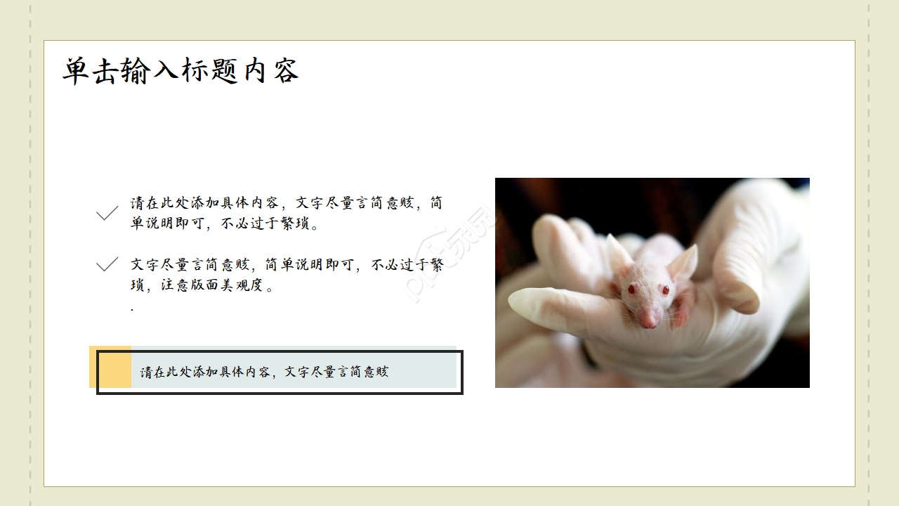 医学类研究生毕业答辩ppt模板