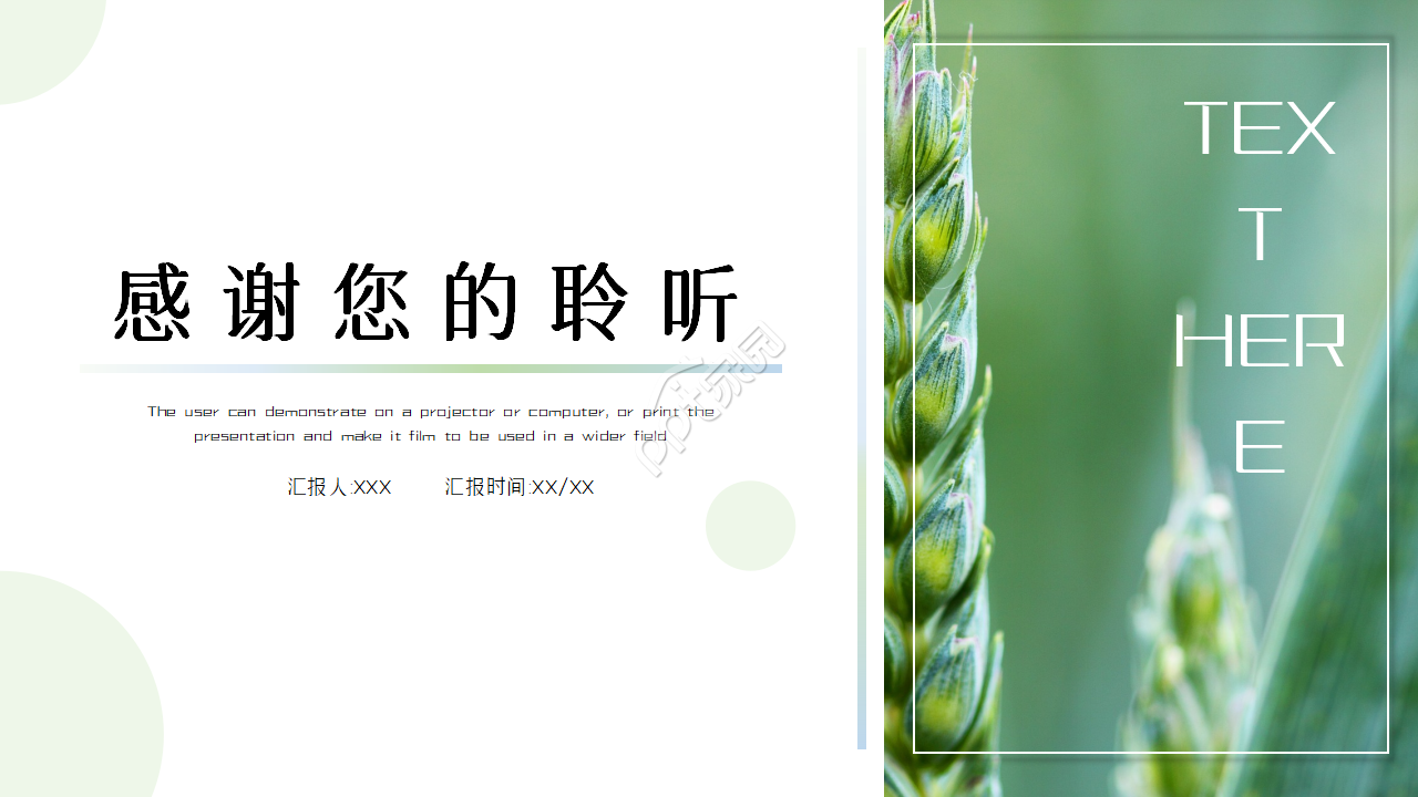 餐饮行业总结PPT模板