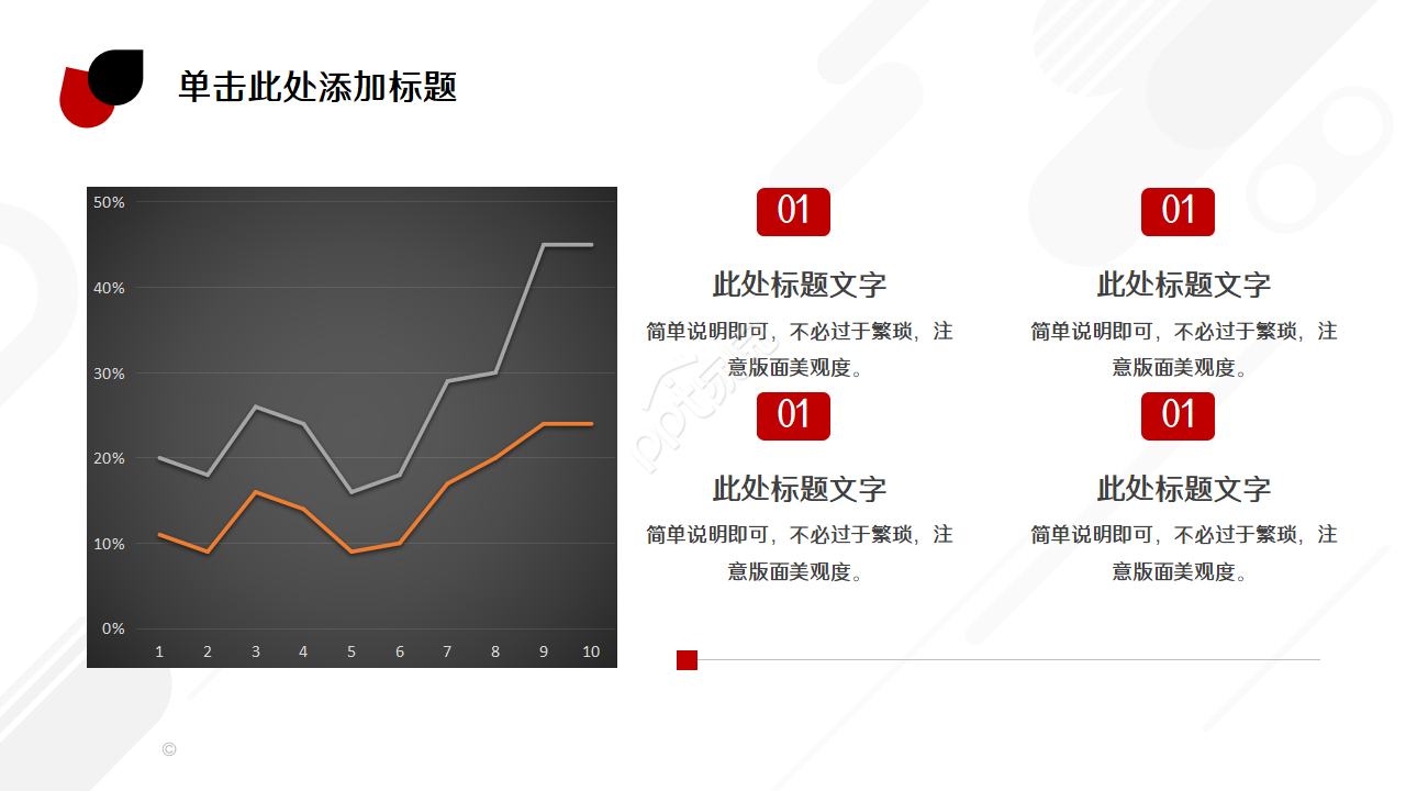 工程进度周报ppt模板