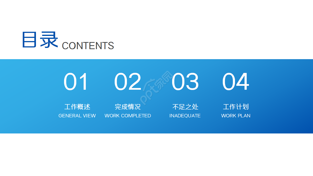 欧美简约风格ppt模板