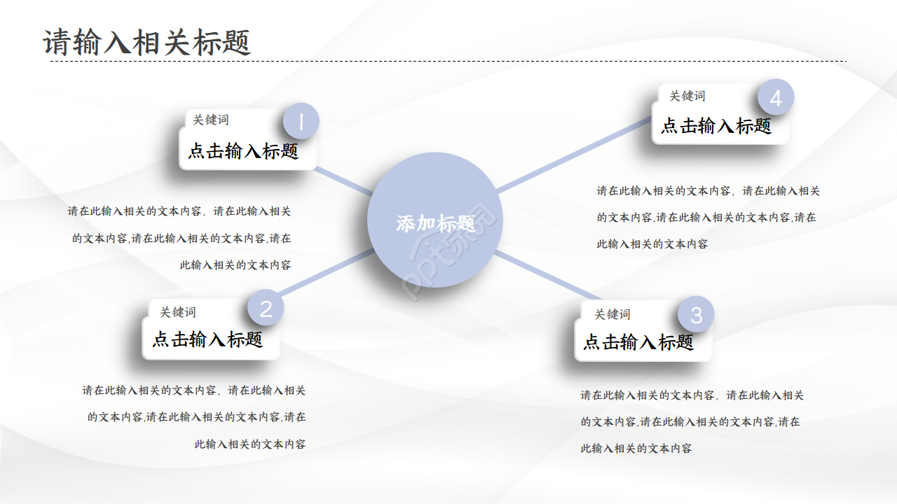 工业互联网项目答辩ppt模板