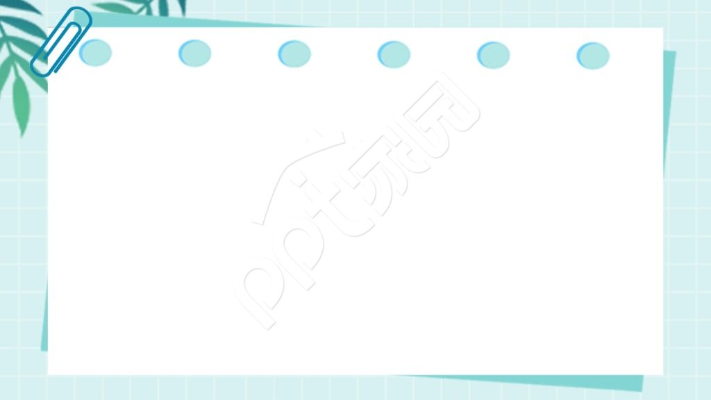 简约清新设计PPT模板背景图片