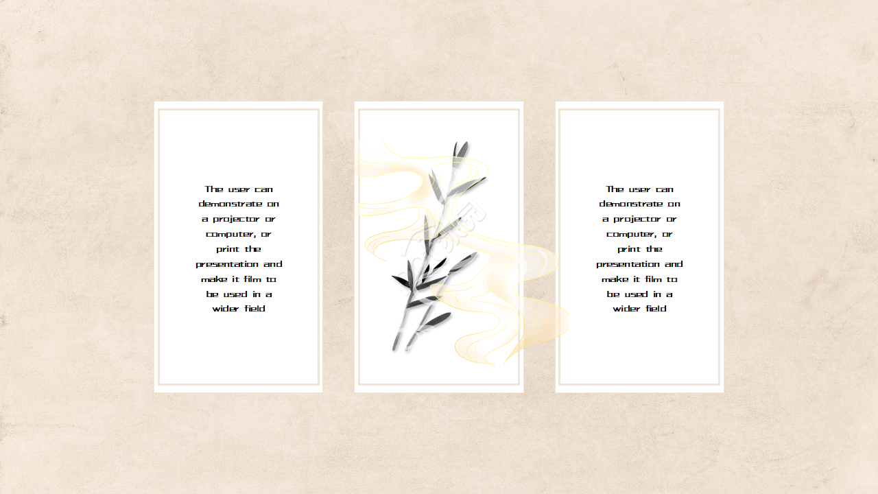 古典中国风创意设计ppt模板