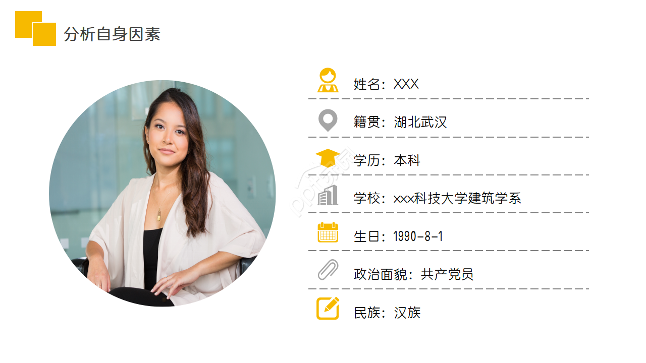 大学生职业规划ppt模板