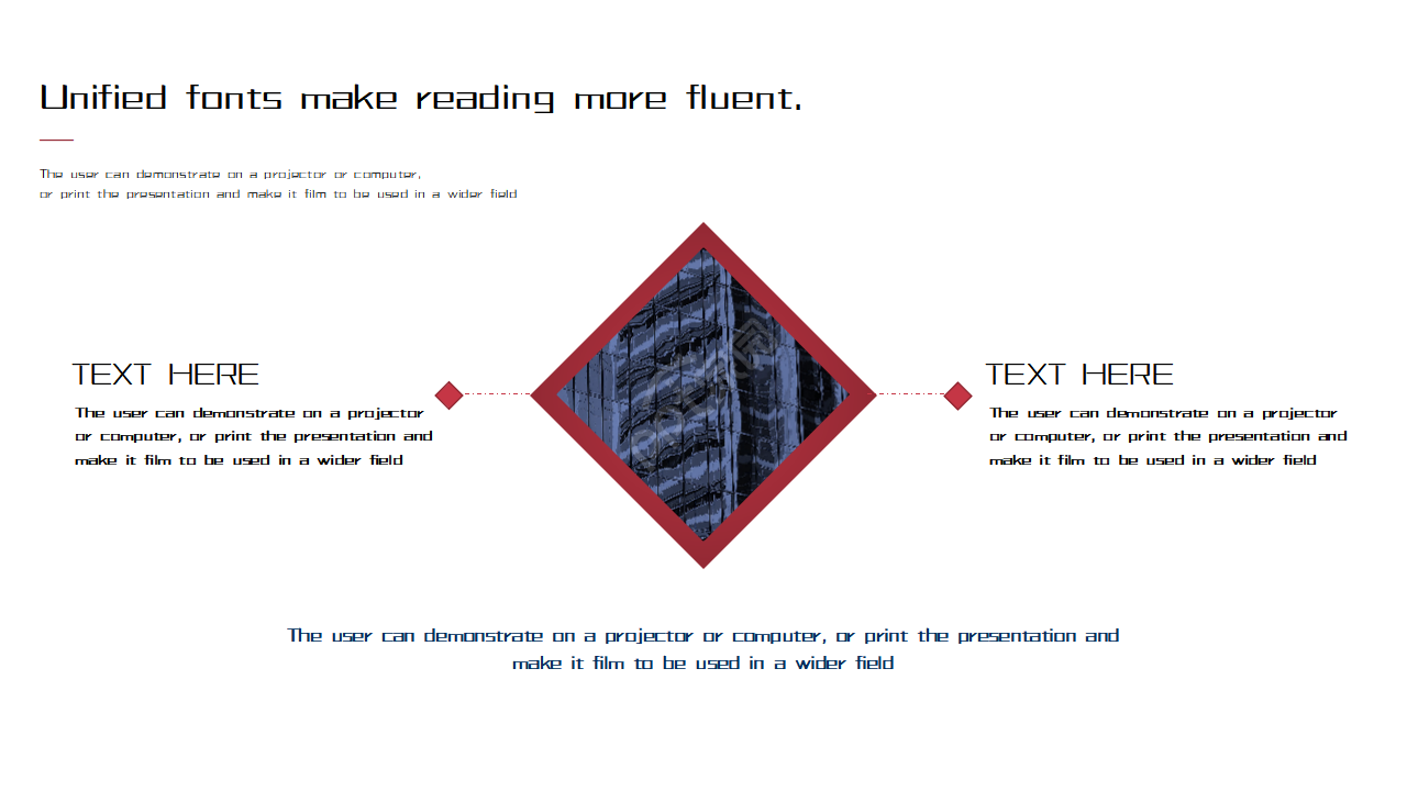 红蓝建筑商业计划ppt模板