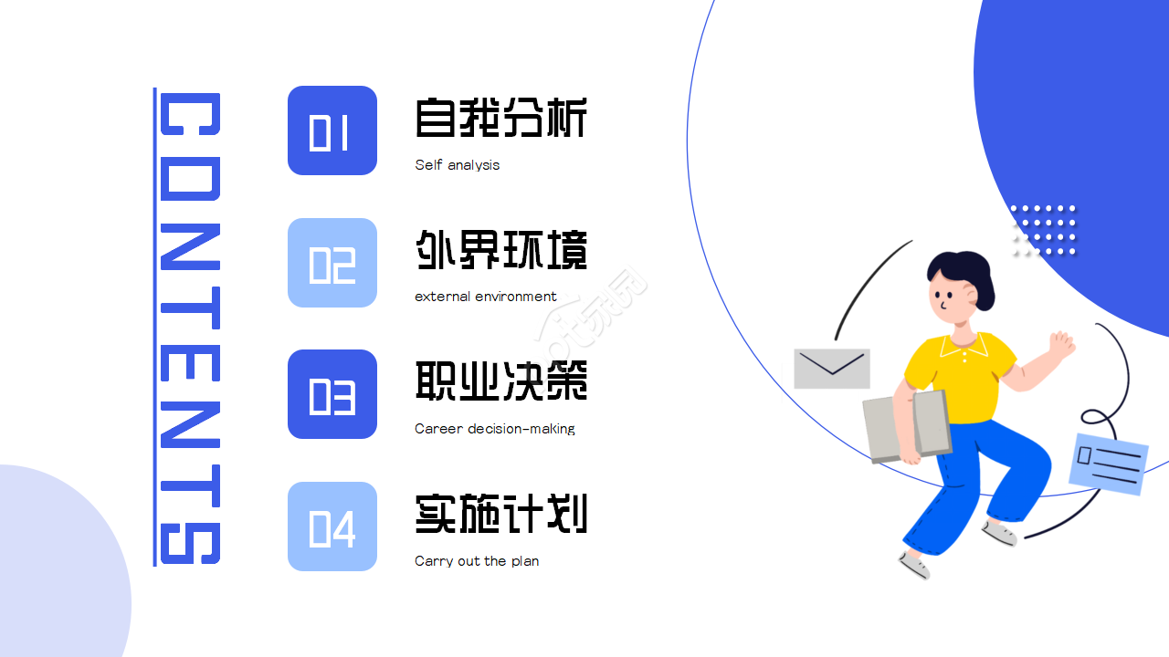 师范生职业规划大赛ppt模板