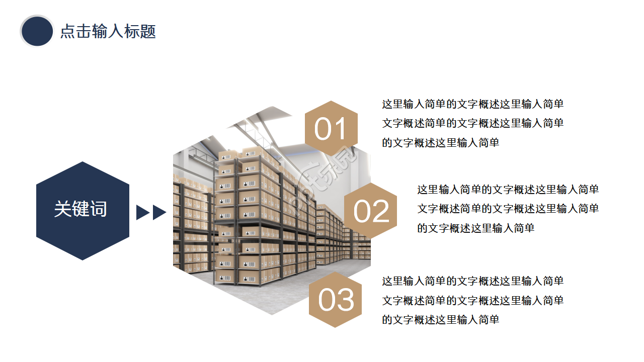仓库岗位职责ppt模板