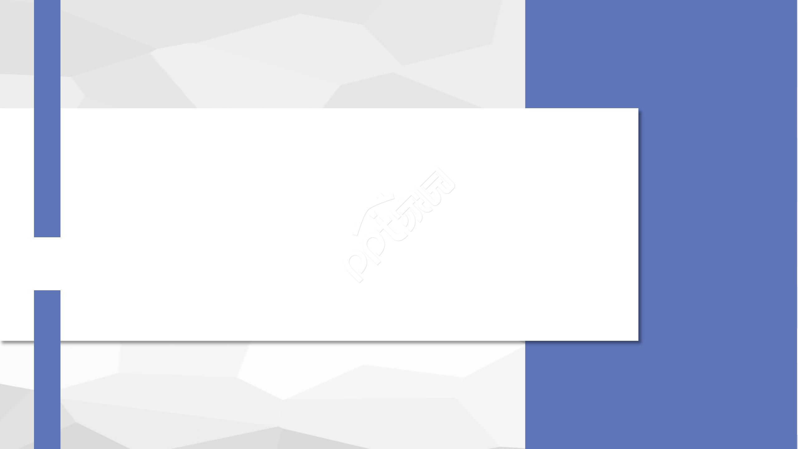 蓝色简约现代风PPT模板背景图