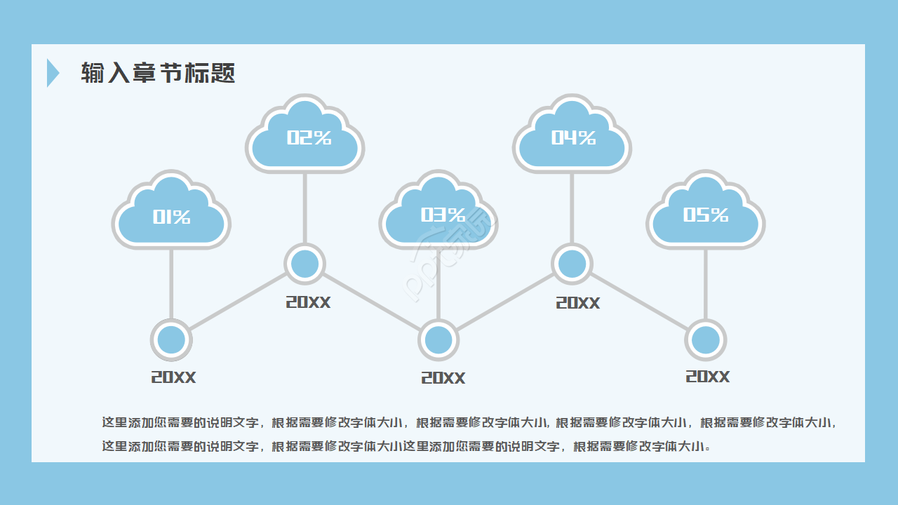 蓝色简洁医疗防疫工作汇报ppt模板