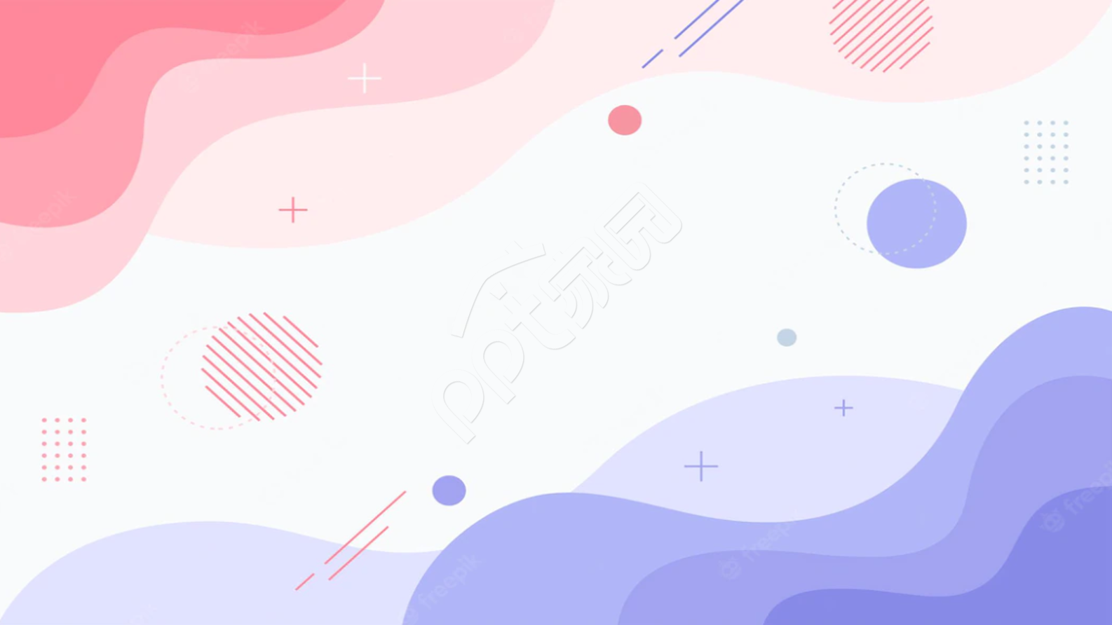 简约图案ppt模板背景图片